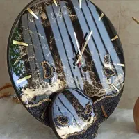 ساعت دیواری رزینی