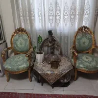 مبلمان استیل چوب گردو هفت گُل|مبلمان خانگی و میز عسلی|تهران, امیریه|دیوار
