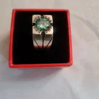 انگشترالماس روسی موزانایت