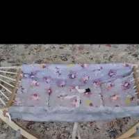گهواره نوزاد چوبی|تخت و صندلی بچه|شیراز, ریشمک|دیوار