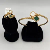 دستبند انگشتر طلا ونکلیف