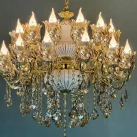 لوستر سرامیکی برنز مستقیم ازدر ب کارگاه کارمندان