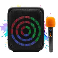 اسپیکر کارائوکه بلوتوثی 8 اینچ تک باند مدلkts-1799