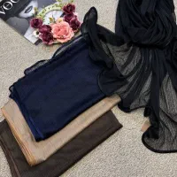شال توری میله‌ای ای(روسری دل آرا)|لباس|قم, صدوق|دیوار