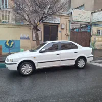 سمند 1400 سفید داخل کرم