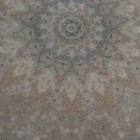 فرش گرد گل برجسته