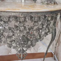  آینه کنسول به همراه دو عدد لاله|بوفه، ویترین، کنسول|رشت, امین الضرب|دیوار