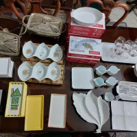 ظرف پذیرایی چینی سفید  دالتون