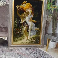 تابلو فرش دستی آدم و هوا