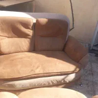 مبل هفت نفره تمیز وقابل استفاده