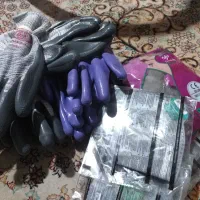 دستکش کار و ماسک دو دست لباس کار وکفش ایمنی مناسب|لباس|ری, جوانمرد قصاب|دیوار