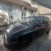 پراید ۸۴ تصادفی سه تیکه رنگ میشود