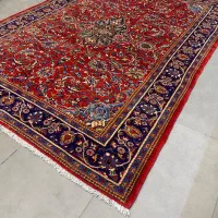 فرش دستباف (بساک)۹ متری ساروق ۲ سانت گوشتدارد|فرش|مشکیندشت, |دیوار