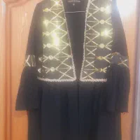 مانتو مشکی مجلسی