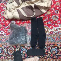 پوتین و کیف و جوراب سربازی