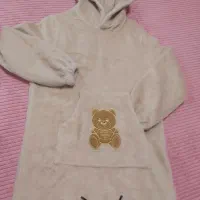 هودی لانگ تدی کلاهدار جنس ضخیم و گرم