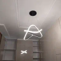 فروش ویژه انواع لوستروسقفی های ۴حالته همراه کنترل|لوستر و چراغ آویز|قم, باغ شریفی|دیوار