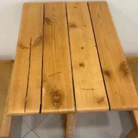 میز صندلی چوبی در حد نو|میز و صندلی غذاخوری|شیراز, آزادی|دیوار