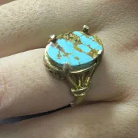 نگین فیروزه نیشابوری اصل ۱۵۰.۰۰۰|جواهرات|کرمانشاه, |دیوار