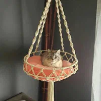 تاب و جا خواب پت مکرومه ای|لوازم جانبی حیوانات|بابل, |دیوار