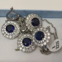 نیم ست نقره نو