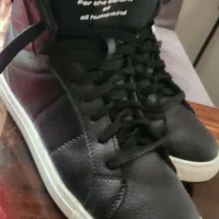 نیم بوت بادورسفید مشکی رنده کد۱۰۲|کیف، کفش، کمربند|ارومیه, |دیوار