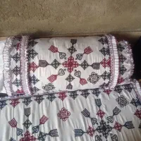 پشتی بالشت. تشک.کناره. پلیوارچهار پر