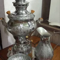 سرویس کامل سماور گازی طرح هخامنش
