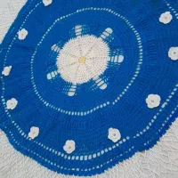 فروش رومیزی بافتنی دست باف|پرده، رانر، رومیزی|بندر ماهشهر, |دیوار