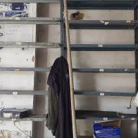 تعداد ۲۲۸عددقفسه فلزی در سایزهای مختلف با پایه|کتابخانه، شلف، قفسه‌های دیواری|شاهرود, |دیوار