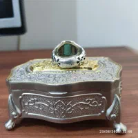 انگشتر نقره جواهر زمرد پنجشیر افغانستان|جواهرات|بهبهان, |دیوار