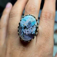 انگشتر نقره شجر بهار کلکسیونی مهر دار|جواهرات|رشت, گلسار|دیوار