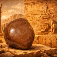سنگ باستانی مشکوک به شهاب