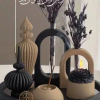 گلدان دونات چروک سنگ مصنوعی|صنایع دستی و سایر لوازم تزئینی|اردبیل, |دیوار