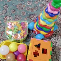 تاب بازی، اسب بادی، حلقه ومکعب هوش،لگو،آجربازی توپ|اسباب‌بازی بچه|مشهد, توس (بلوار توس)|دیوار