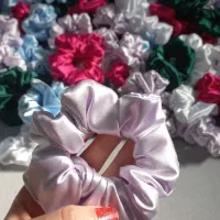 اسکرانچی ساتن ابریشم|زیورآلات و اکسسوری|رشت, حمیدیان|دیوار