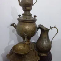 سماوربرنجی زغالی