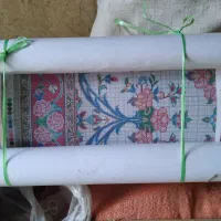 قالی نیمه کاره با دارقالی|فرش|همدان, |دیوار