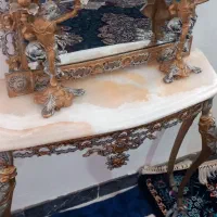 آیینه کنسول و شمعدونی|مبلمان خانگی و میز عسلی|الشتر, |دیوار