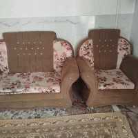 مبل ۷ نفره سالم محکم تمیز|مبلمان خانگی و میز عسلی|اصفهان, ارزنان|دیوار