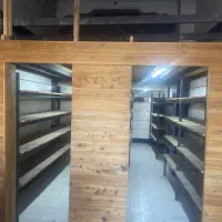 فروش قفسه بهمراه چوب|کتابخانه، شلف، قفسه‌های دیواری|هشتگرد, شهرک اداری|دیوار