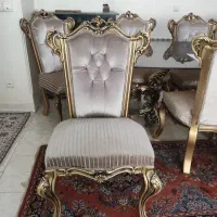 مبلمان استیل ۸نفره همراه با میز و صندلی ناهارخوری|مبلمان خانگی و میز عسلی|تهران, پرواز|دیوار