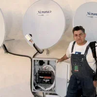 نصب آنتن تنظیم آنتن تمام نقاط پیروزی و سرافرازان.