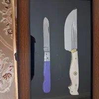 تعدادی چاقو وقداره|کلکسیون اشیاء عتیقه|ورامین, ورامین|دیوار