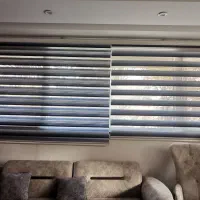 پرده زبرا جنس ترکیه ای در حد نو سالم|پرده، رانر، رومیزی|شیراز, جانبازان|دیوار