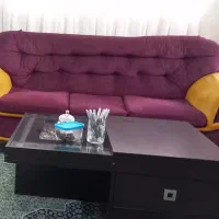 مبل ۷ نفره سالم|مبلمان خانگی و میز عسلی|قائم‌شهر, |دیوار