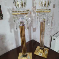 شمعدان طلاکوب|صنایع دستی و سایر لوازم تزئینی|کرمانشاه, |دیوار