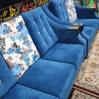 مبلمان 7 نفره درحد نو تمیز بدون هیچگونه خرابی|مبلمان خانگی و میز عسلی|امیدیه, |دیوار