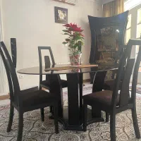 میز وصندلی ناهارخوری ودکورویترین وکمد وروشویی وشیر|میز و صندلی غذاخوری|آباده, |دیوار