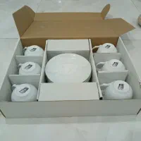 فنجان چینی اصل زرین با زیر استکانی